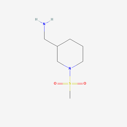869371-29-9 (1-methylsulfonylpiperidin-3-yl)methanamine chemical structure