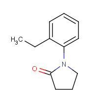 1101046-65-4 1-(2-ethylphenyl)pyrrolidin-2-one chemical structure