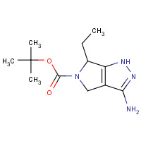1196153-31-7 tert-butyl 3-amino-6-ethyl-4,6-dihydro-1H-pyrrolo[3,4-c]pyrazole-5-carboxylate chemical structure