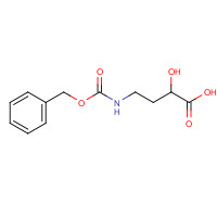 54755-69-0 2-hydroxy-4-(phenylmethoxycarbonylamino)butanoic acid chemical structure