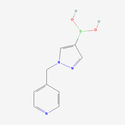 1141889-26-0 [1-(pyridin-4-ylmethyl)pyrazol-4-yl]boronic acid chemical structure