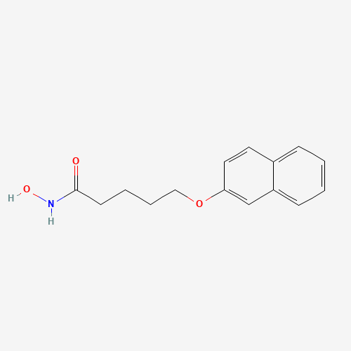 96014-73-2 N-hydroxy-5-naphthalen-2-yloxypentanamide chemical structure