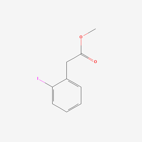 66370-75-0 methyl 2-(2-iodophenyl)acetate chemical structure