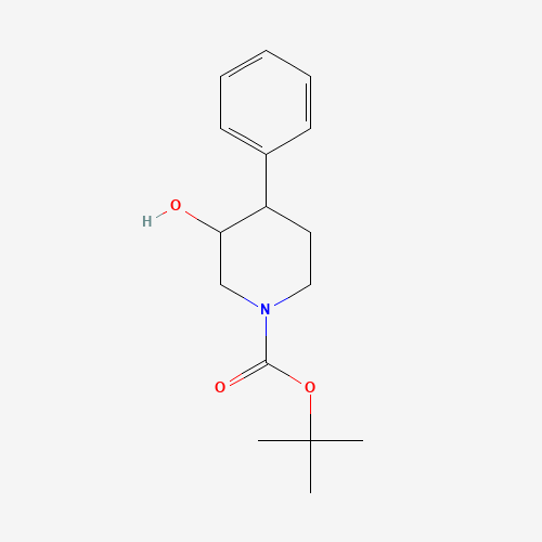 1000931-04-3 tert-butyl 3-hydroxy-4-phenylpiperidine-1-carboxylate chemical structure