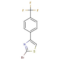 886367-52-8 2-bromo-4-[4-(trifluoromethyl)phenyl]-1,3-thiazole chemical structure
