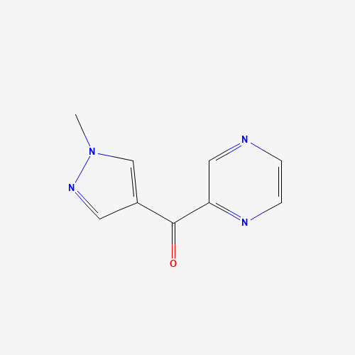 1104229-44-8 (1-methylpyrazol-4-yl)-pyrazin-2-ylmethanone chemical structure