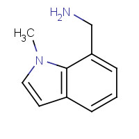 937795-97-6 (1-methylindol-7-yl)methanamine chemical structure