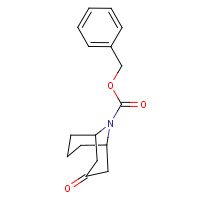 146747-65-1 benzyl 3-oxo-9-azabicyclo[3.3.1]nonane-9-carboxylate chemical structure