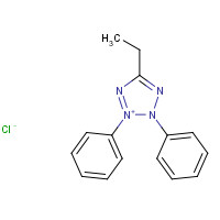 66138-05-4 5-ethyl-2,3-diphenyltetrazol-2-ium;chloride chemical structure