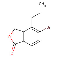 1374574-13-6 5-bromo-4-propyl-3H-2-benzofuran-1-one chemical structure