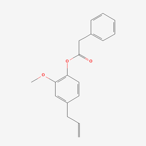 10402-33-2 (2-methoxy-4-prop-2-enylphenyl) 2-phenylacetate chemical structure