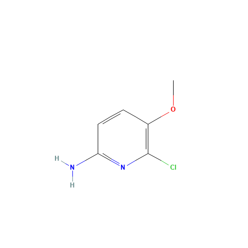 886371-76-2 6-chloro-5-methoxypyridin-2-amine chemical structure