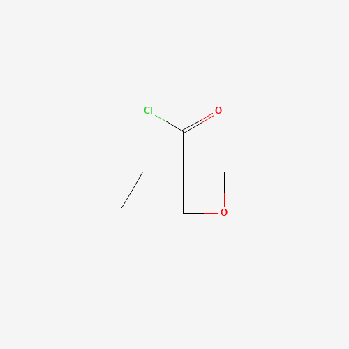 28562-62-1 3-ethyloxetane-3-carbonyl chloride chemical structure