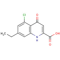 123157-66-4 5-chloro-7-ethyl-4-oxo-1H-quinoline-2-carboxylic acid chemical structure