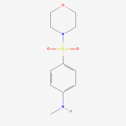 783273-51-8 N-methyl-4-morpholin-4-ylsulfonylaniline chemical structure