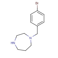 690632-73-6 1-[(4-bromophenyl)methyl]-1,4-diazepane chemical structure