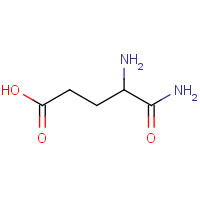 328-48-3 4,5-diamino-5-oxopentanoic acid chemical structure