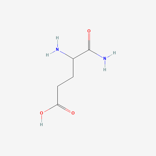 328-48-3 4,5-diamino-5-oxopentanoic acid chemical structure