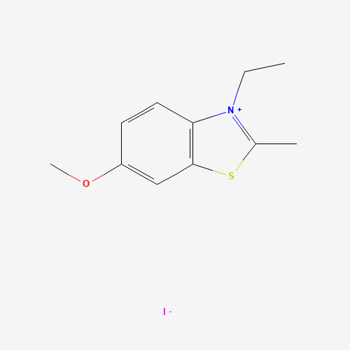76328-38-6 3-ethyl-6-methoxy-2-methyl-1,3-benzothiazol-3-ium;iodide chemical structure