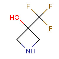 848392-24-5 3-(trifluoromethyl)azetidin-3-ol chemical structure