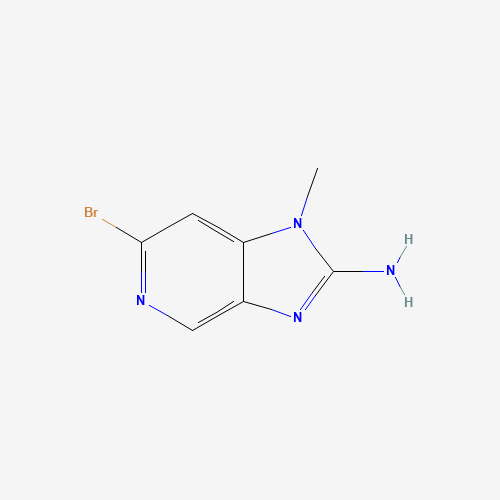 1234014-58-4 6-bromo-1-methylimidazo[4,5-c]pyridin-2-amine chemical structure