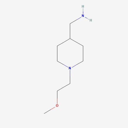 956722-57-9 [1-(2-methoxyethyl)piperidin-4-yl]methanamine chemical structure