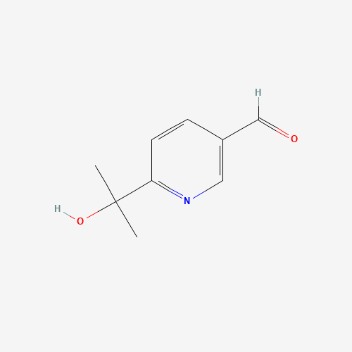 956723-10-7 6-(2-hydroxypropan-2-yl)pyridine-3-carbaldehyde chemical structure