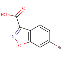 1123169-17-4 6-bromo-1,2-benzoxazole-3-carboxylic acid chemical structure