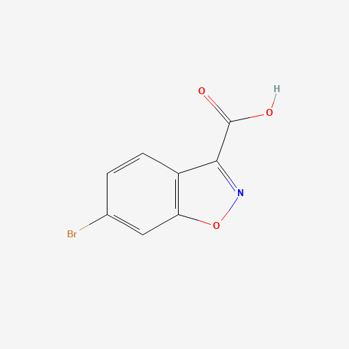 1123169-17-4 6-bromo-1,2-benzoxazole-3-carboxylic acid chemical structure