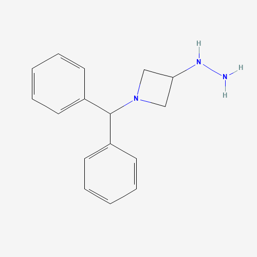 1025899-41-5 (1-benzhydrylazetidin-3-yl)hydrazine chemical structure