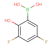 1150114-51-4 (3,5-difluoro-2-hydroxyphenyl)boronic acid chemical structure