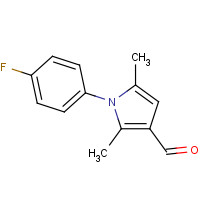 119673-50-6 1-(4-fluorophenyl)-2,5-dimethylpyrrole-3-carbaldehyde chemical structure