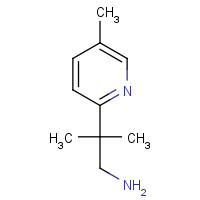 929022-01-5 2-methyl-2-(5-methylpyridin-2-yl)propan-1-amine chemical structure