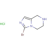 1188265-60-2 3-bromo-5,6,7,8-tetrahydroimidazo[1,5-a]pyrazine;hydrochloride chemical structure
