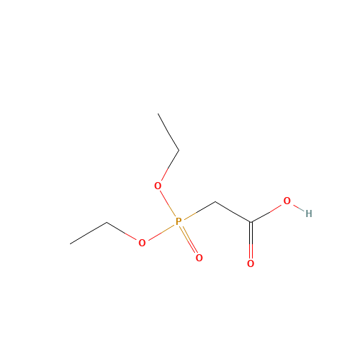 3095-95-2 2-diethoxyphosphorylacetic acid chemical structure