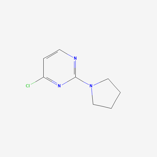 33852-01-6 4-chloro-2-pyrrolidin-1-ylpyrimidine chemical structure