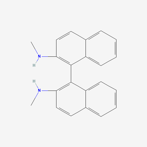 93713-30-5 N-methyl-1-[2-(methylamino)naphthalen-1-yl]naphthalen-2-amine chemical structure