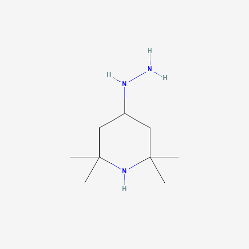 98511-53-6 (2,2,6,6-tetramethylpiperidin-4-yl)hydrazine chemical structure