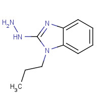 388574-71-8 (1-propylbenzimidazol-2-yl)hydrazine chemical structure