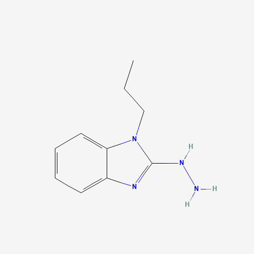388574-71-8 (1-propylbenzimidazol-2-yl)hydrazine chemical structure