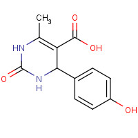 858269-05-3 4-(4-hydroxyphenyl)-6-methyl-2-oxo-3,4-dihydro-1H-pyrimidine-5-carboxylic acid chemical structure