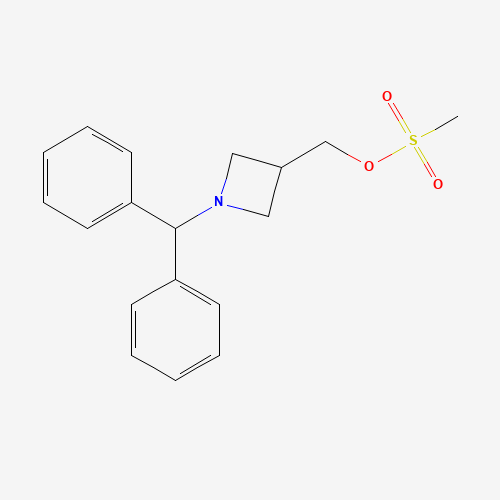 162698-41-1 (1-benzhydrylazetidin-3-yl)methyl methanesulfonate chemical structure