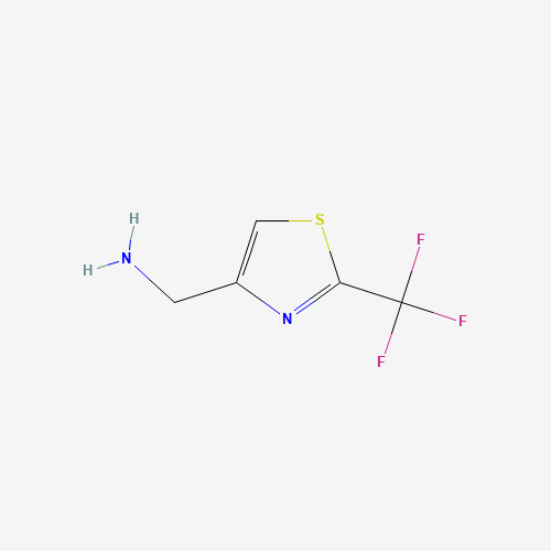 852854-39-8 [2-(trifluoromethyl)-1,3-thiazol-4-yl]methanamine chemical structure