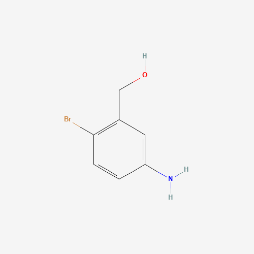 752969-45-2 (5-amino-2-bromophenyl)methanol chemical structure