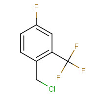 248262-29-5 1-(chloromethyl)-4-fluoro-2-(trifluoromethyl)benzene chemical structure