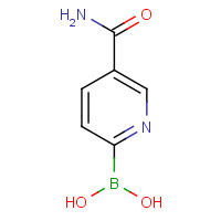 1164100-83-7 (5-carbamoylpyridin-2-yl)boronic acid chemical structure