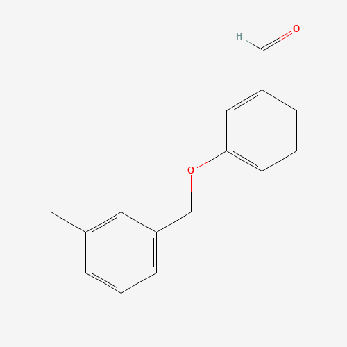 590354-44-2 3-[(3-methylphenyl)methoxy]benzaldehyde chemical structure