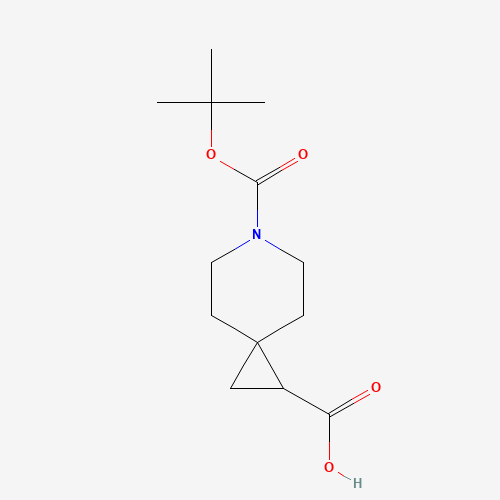 871727-05-8 6-[(2-methylpropan-2-yl)oxycarbonyl]-6-azaspiro[2.5]octane-2-carboxylic acid chemical structure