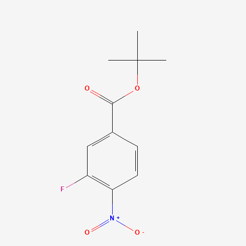 157665-52-6 tert-butyl 3-fluoro-4-nitrobenzoate chemical structure