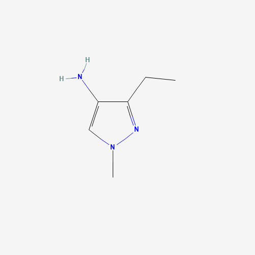 1007541-11-8 3-ethyl-1-methylpyrazol-4-amine chemical structure